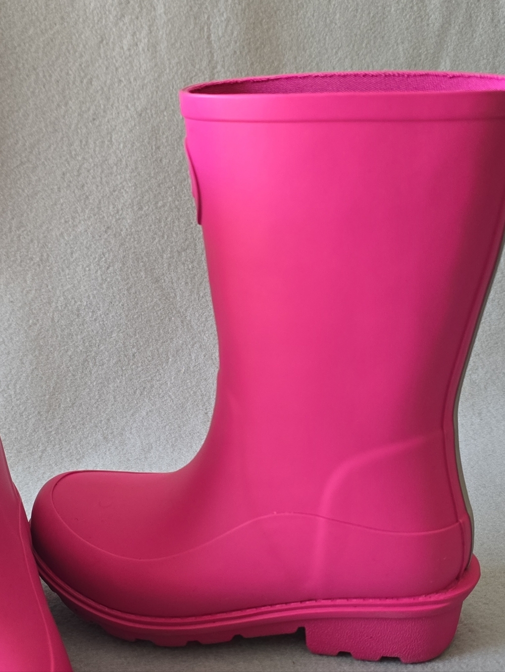 Fitflop Kids Bright Pink Rain Boots Sz 13 Waterproof - Picture 2 of 5